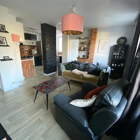 Bel Appartement Spacieux ,Convivial De 3 Chambres Avec Parking Prive Secure Caen Exterior foto