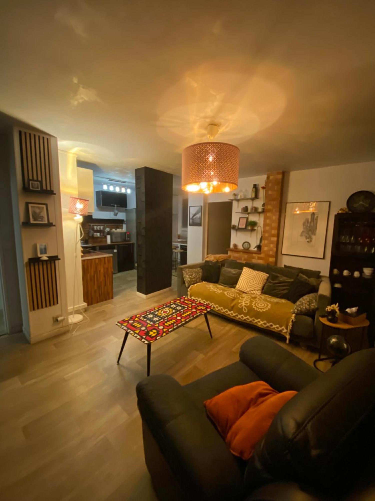 Apartment Bel Spacieux ,convivial De 3 Avec Parking Prive Secure Caen